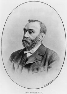 Alfred Nobelin (1833-96) kuvitus La Revue Illustresta, 1902 (valokuva)